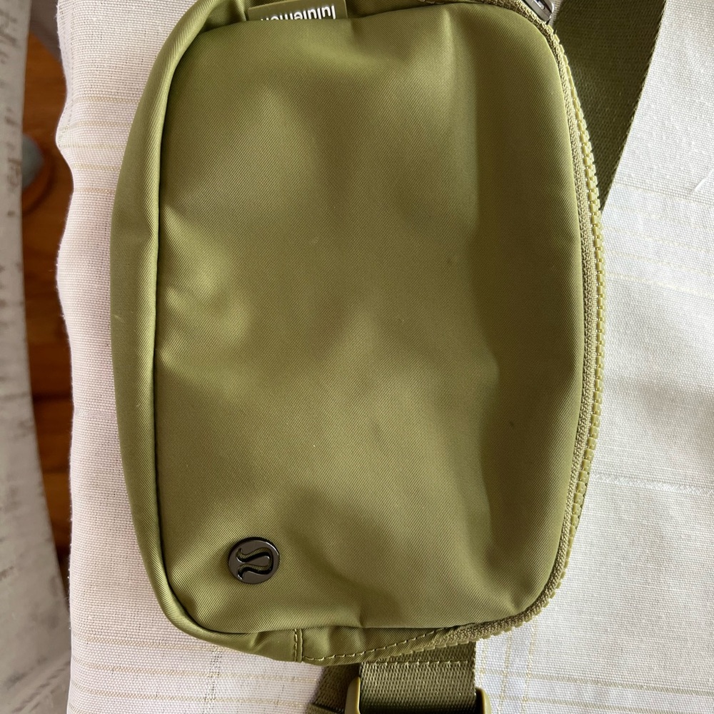 Lululemon Athletica Sage Green Belt Bag